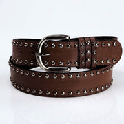 Soft Leather Pin Buckle Belt for Women
