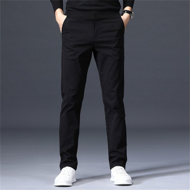 Loose Stretch Men's Casual Straight Fit Pants