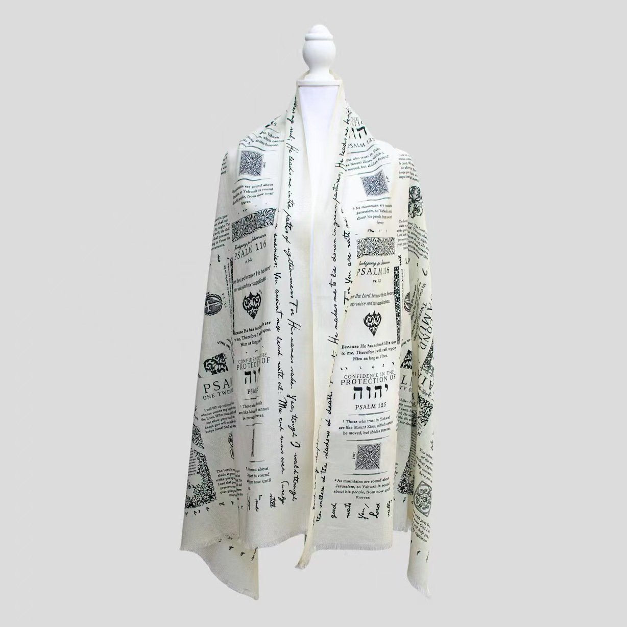 Retro Chic Scarf Shawl
