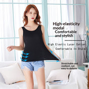 Bright Red Camisole Women's Base Layer Tank Top Thin Style