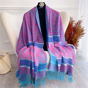 Cozy Autumn Cashmere Scarf Jacquard Pashmina Wrap