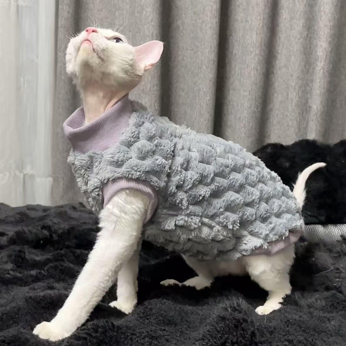 Pet Cat Warm-Keeping Soft Fleece Sweater