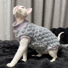 Pet Cat Warm-Keeping Soft Fleece Sweater