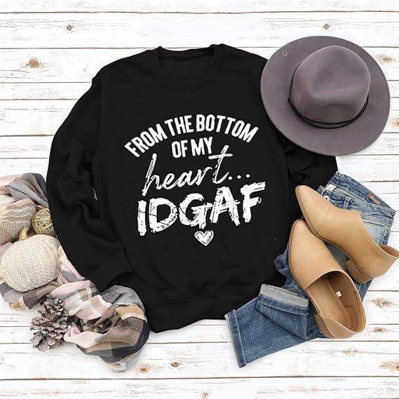 Plus Size Letter Print Hooded Sweatshirt