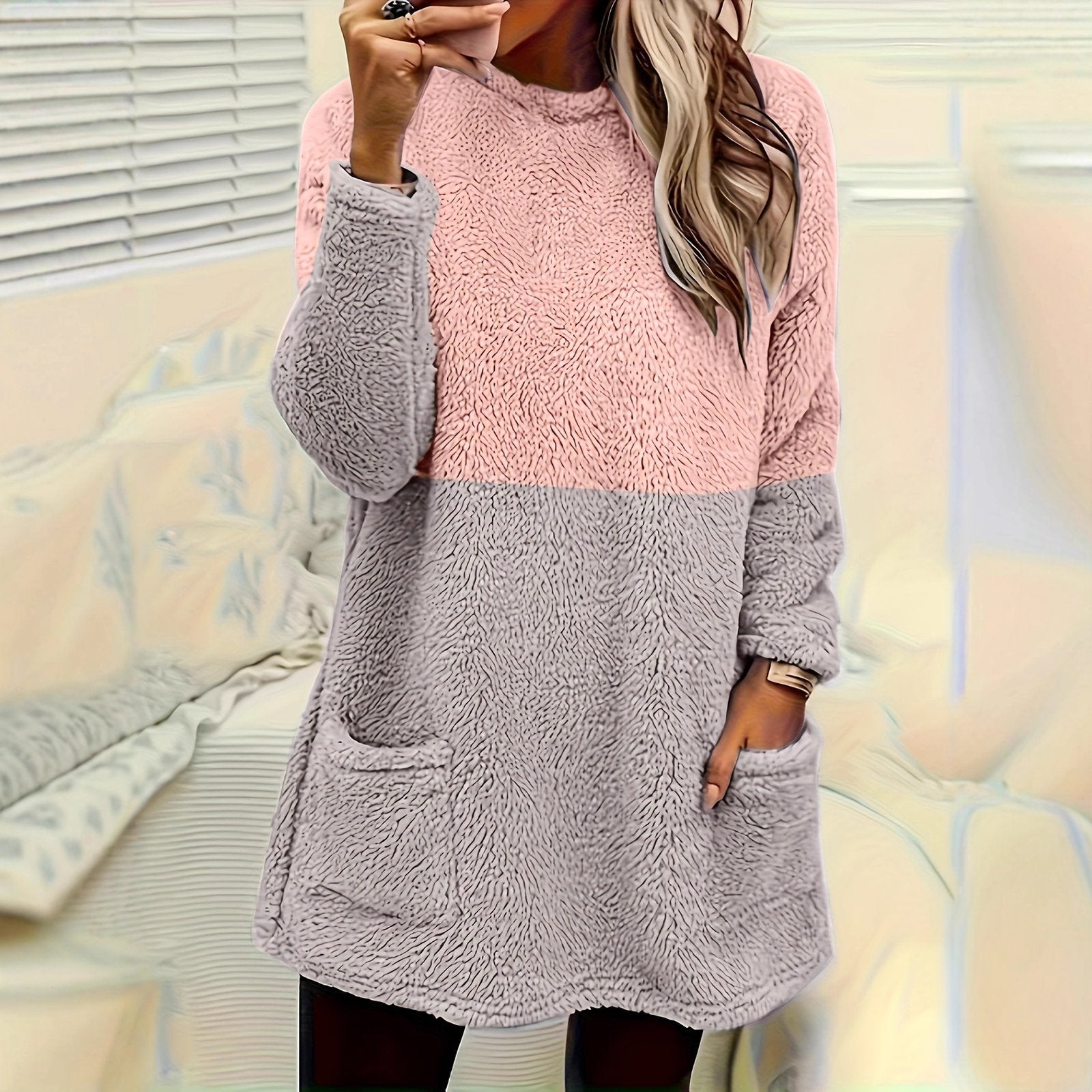 Stay Cozy in Style: Colorblock Hoodie