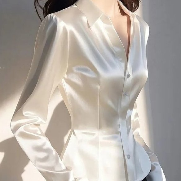 Chic Western Style Women's Slim Fit Shirt