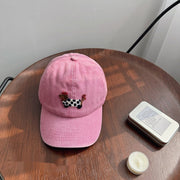Distressed Baseball Cap for Women - Soft Cotton