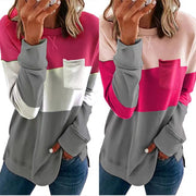 Stay Cozy in Style Patchwork Sweater
