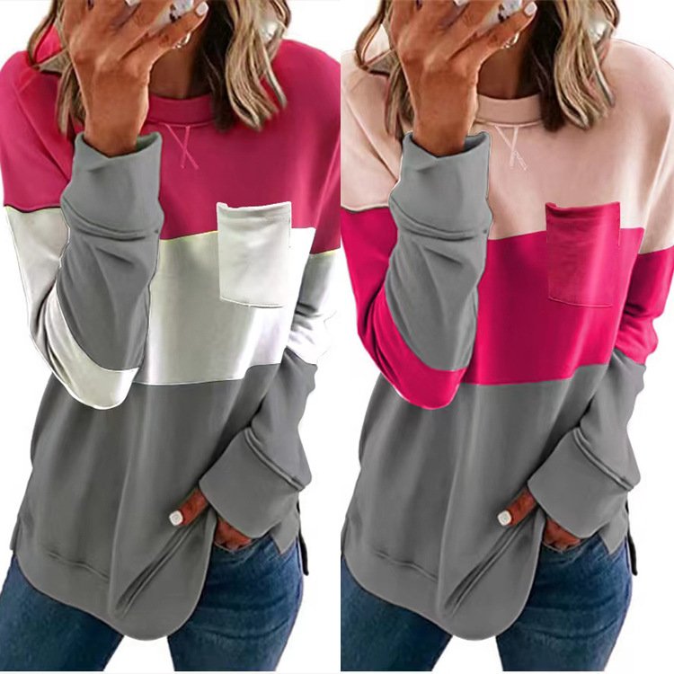 Stay Cozy in Style Patchwork Sweater
