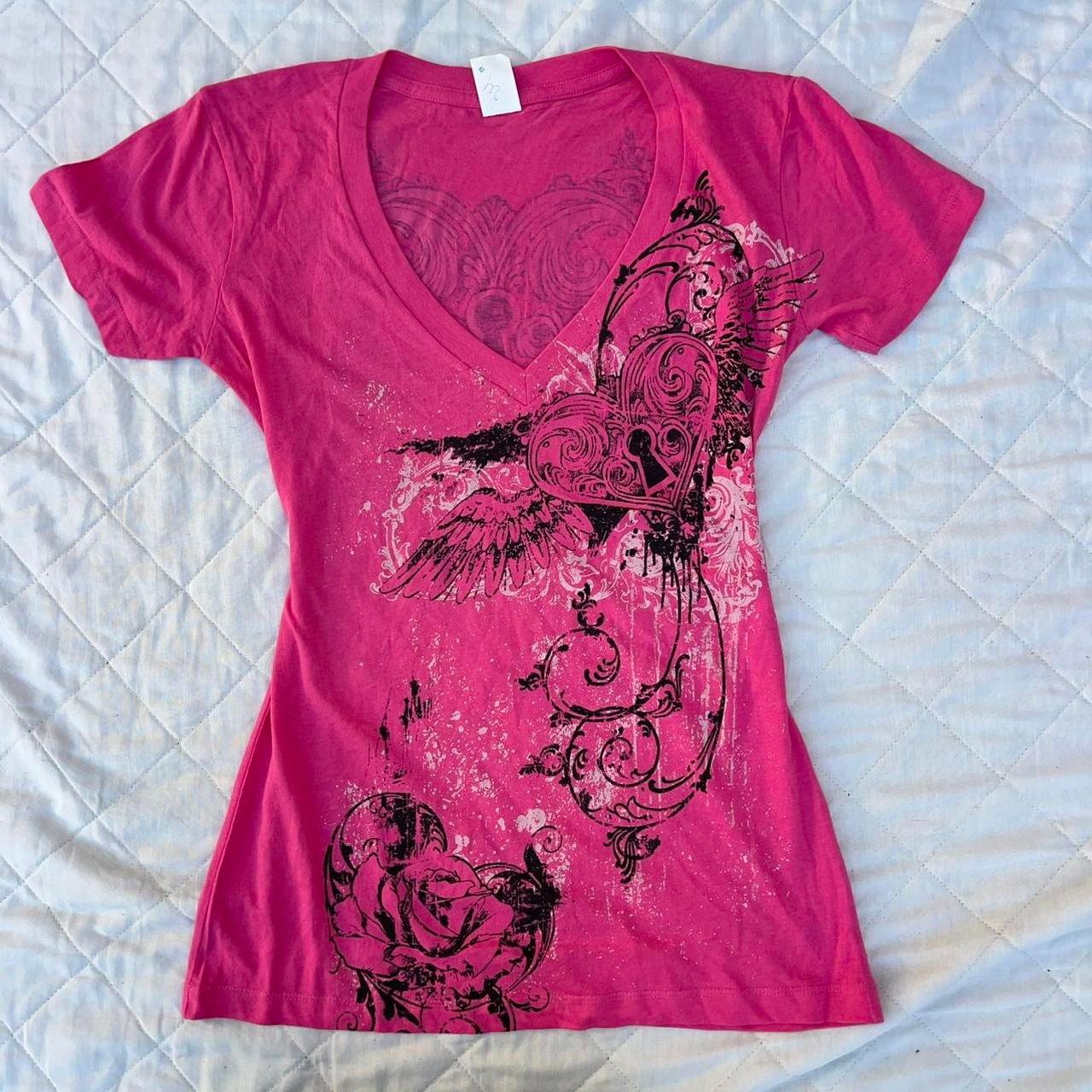 Vibrant Summer Print Short‑Sleeve Tee – Light, Slim Fit