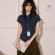 Slim Fit Waist Blouse