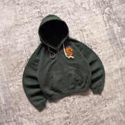 Customizable Embroidered Hoodie Cardigan for Women