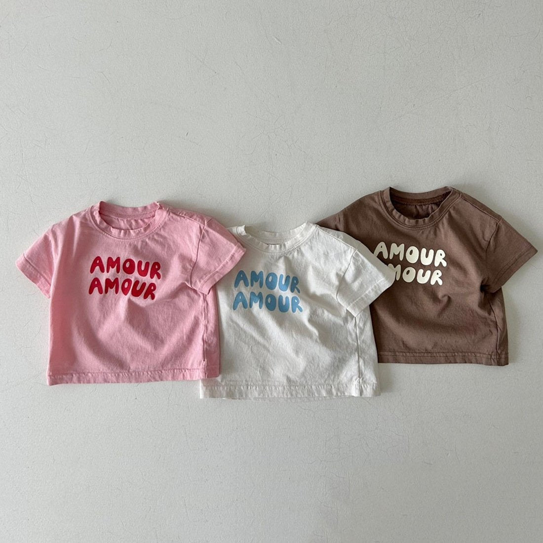 Summer Baby Tees for Boys & Girls, Unisex Short Sleeve Cotton Clothes