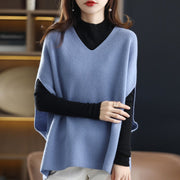Loose Fit Casual Knitted Vest for Women