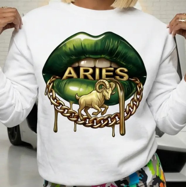 Women's Solid Color Crewneck Sweatshirt