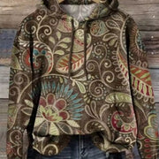 Women's Fashionable Printed Hoodie