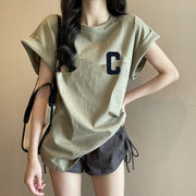 Relaxed Fit Korean Top