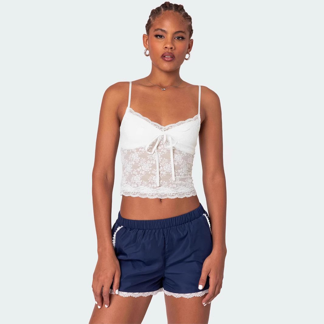 Slip into Comfort with Our Lace Camisole Tops