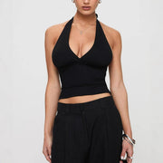 Sexy Deep V-Neck Backless Camisole for Women