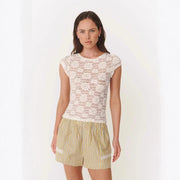 Sexy Lace Top for Women - Slim Fit & Fashionable