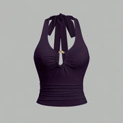 Sexy Halter Neck Camisole for Women - Perfect Summer Top