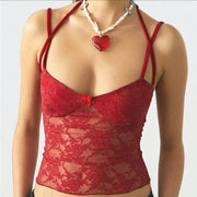 Sexy Backless V-Neck Camisole Top for Women