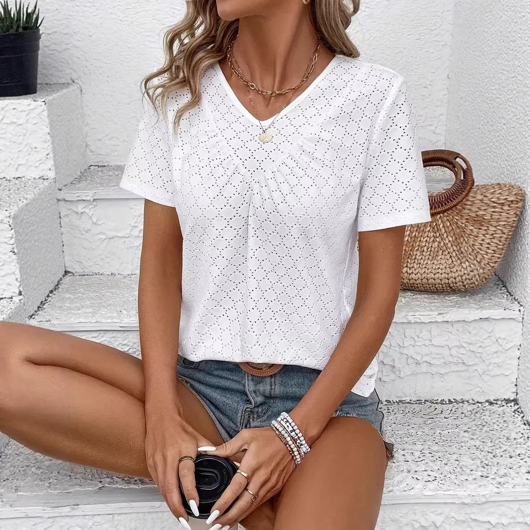 Casual V-Neck Tee