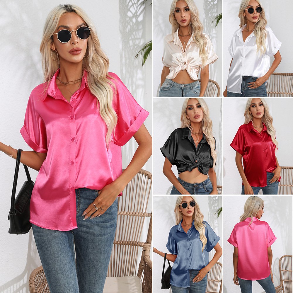 Elegant Satin Blouse