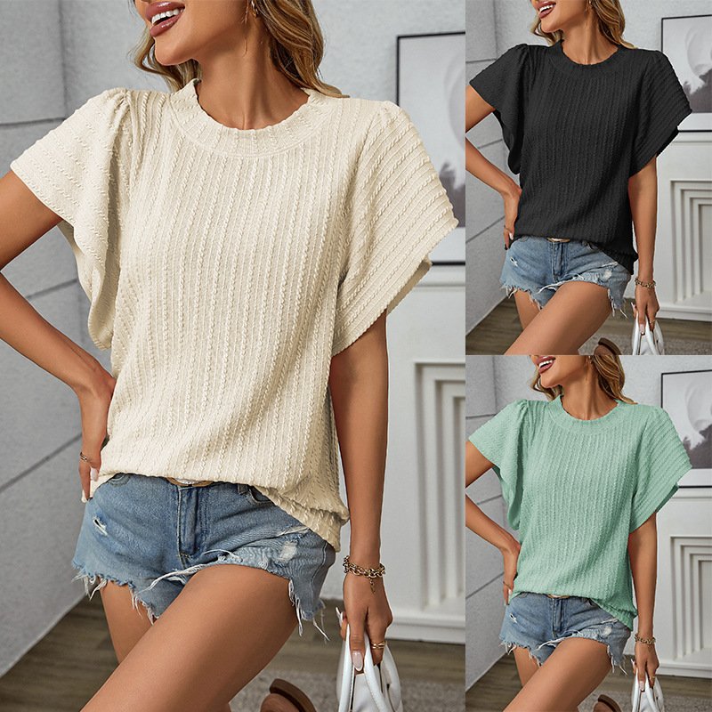 Chic Ruffle Tee