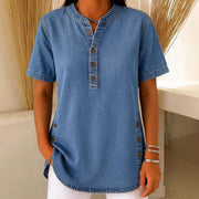Casual V-Neck Top