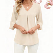 Casual V-Neck Top
