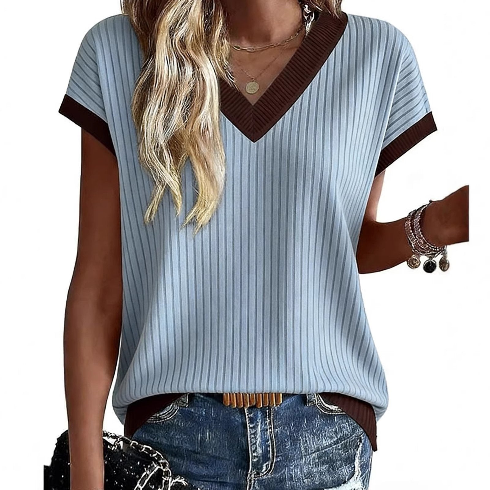Casual Chic Women's Short-Sleeve Tops