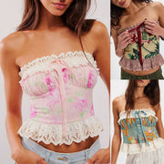 Seductive Lace Crop Top