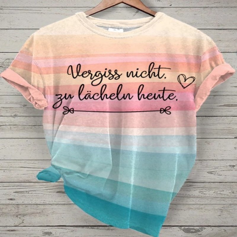Trendy Print Tee