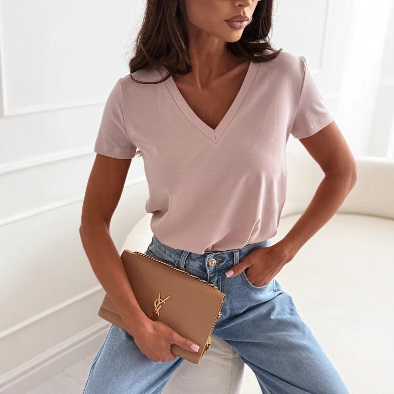 Slimming V-Neck Tee