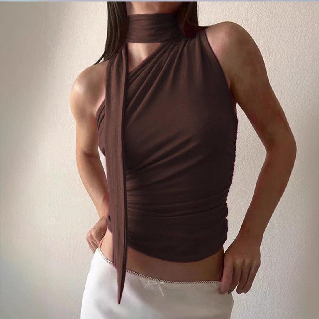 Sleeveless Chic Top