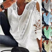 Casual U-Neck Top