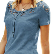 Casual V-neck Tee