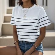 Striped Crew Top
