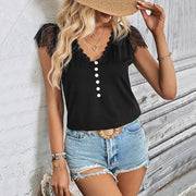 Elegant V-Neck Tee
