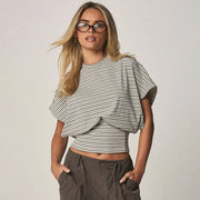 Casual Striped Top for Women