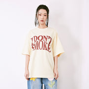 Customizable American-Style Short Sleeve T-Shirt