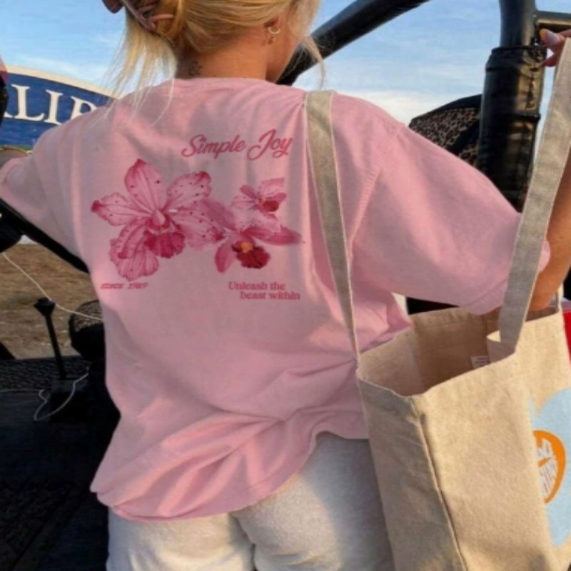 Vibrant Summer Short Sleeve Tops for Women