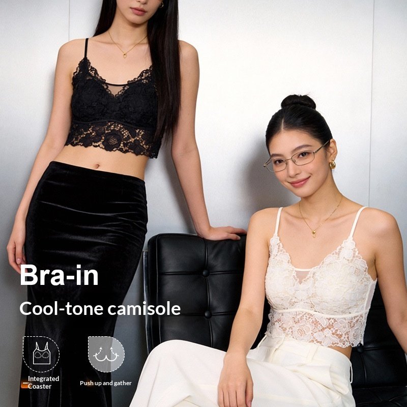 Lace Camisole Tank Top for Women - Lightweight Base Layer