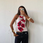 Reversible Halter Neck Tube Top for Women