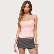 Sexy Strapless Camisole Top for Women