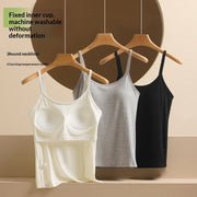 Versatile Tank Top Camisole with Padded Cups