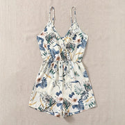 Adjustable Floral Jumpsuit for Women