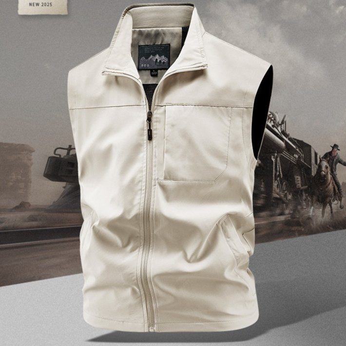 Waterproof Fishing Work Vest for Men