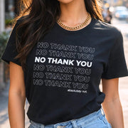 Black Cotton T-Shirt with Round Neck